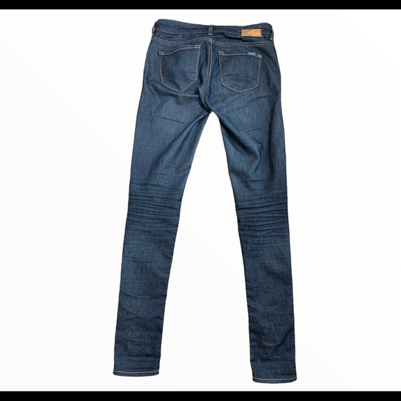 MAVI Alexa Mid Rise Skinny Jeans With Pockets Dark Rinse Denim Blue Size 25/34 - Picture 8 of 13